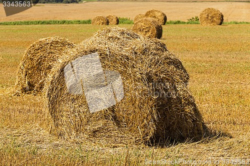 Image of straw stack  