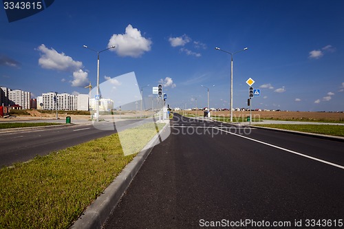 Image of the new road  