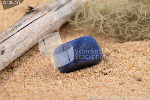 Image of Sodalite on beach