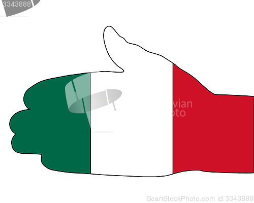 Image of Mexican handshake