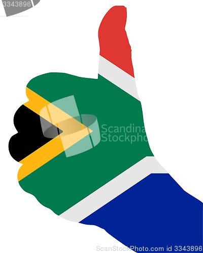 Image of South African finger signal