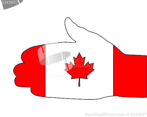 Image of Canadian handshake