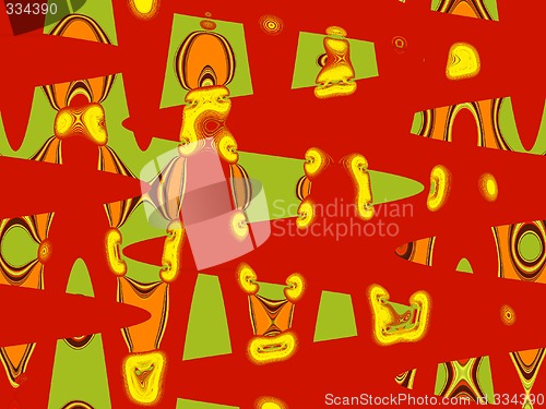 Image of Abstract 3d background