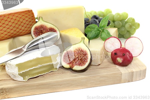 Image of fresh selection of cheese