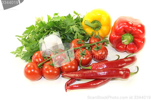 Image of crisp Mediterranean vegetables