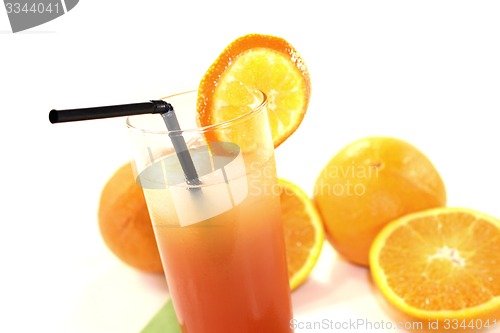 Image of Campari orange on a napkin
