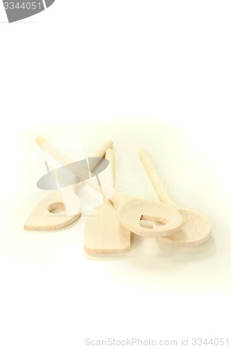 Image of wooden cooking spoon