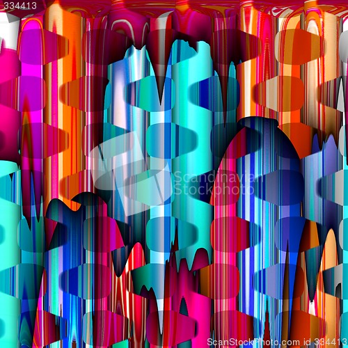 Image of Abstract 3d background