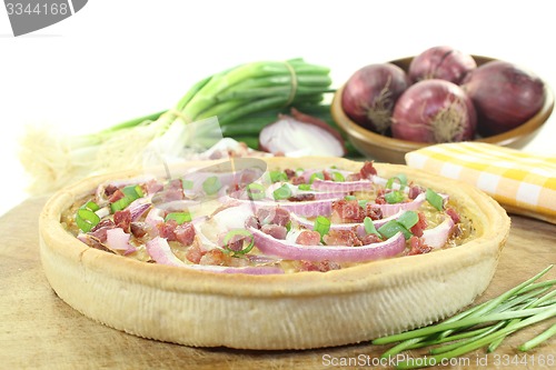 Image of fresh Onion tart