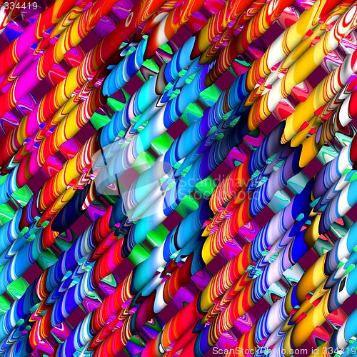 Image of Abstract 3d background