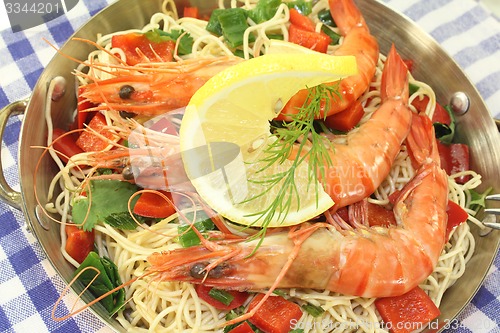 Image of Shrimp with Mie noodles