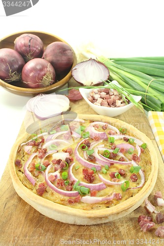Image of fresh Onion tart