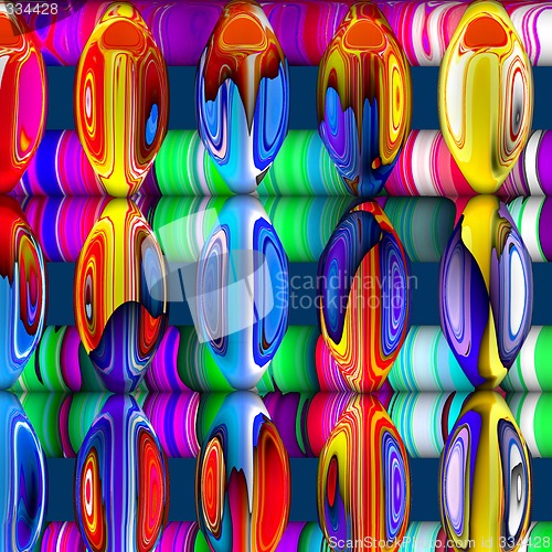 Image of Abstract 3d background