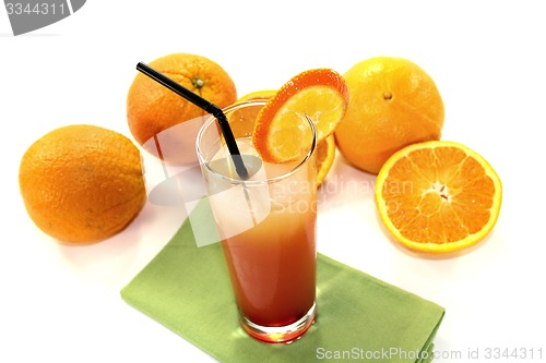 Image of Campari orange in a glass