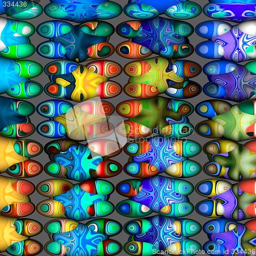 Image of Abstract 3d background