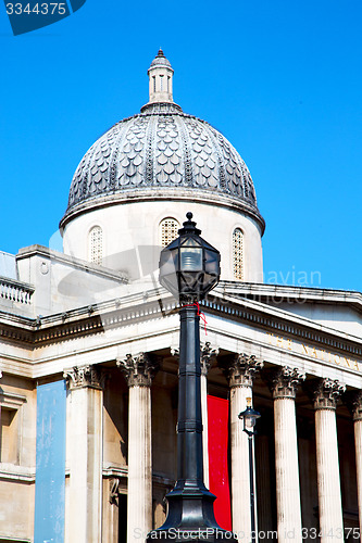 Image of old   in   london europe wall and history