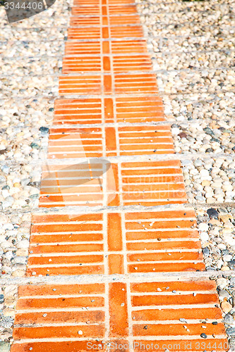 Image of brick in  italy old wall and   background