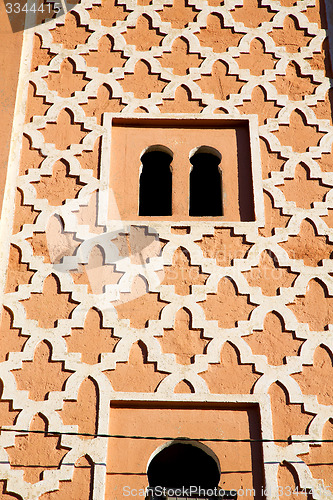 Image of  muslim the history  symbol  in morocco  abstract