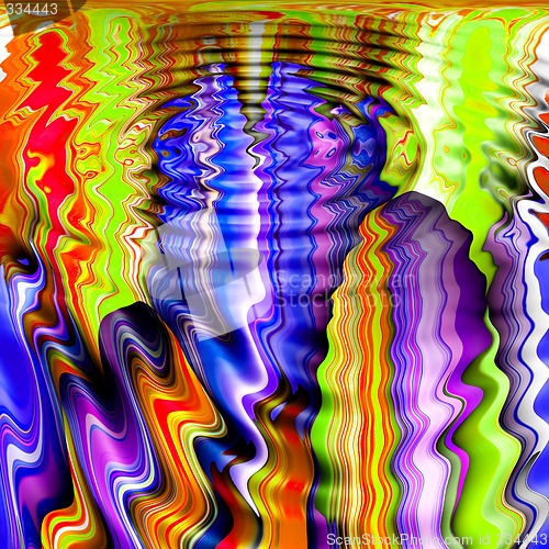 Image of Abstract 3d background