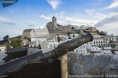 Image of Cannons in Ibiza, Spain