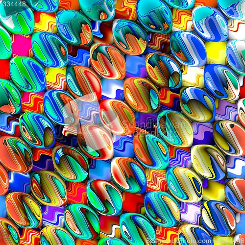 Image of Abstract 3d background