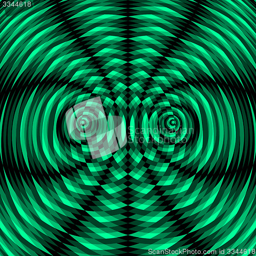 Image of Abstract swirl background. Pattern with optical illusion. 