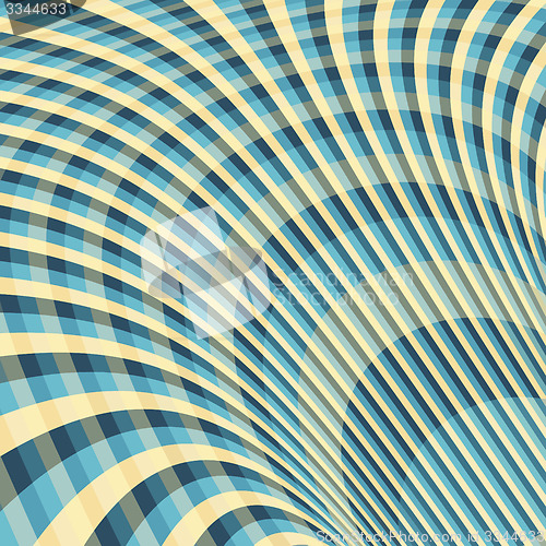 Image of Abstract swirl background. Pattern with optical illusion. 