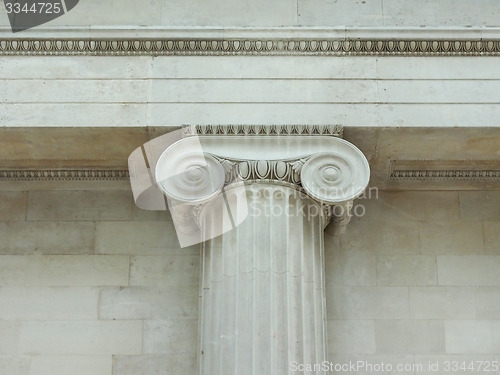 Image of Ionic capital
