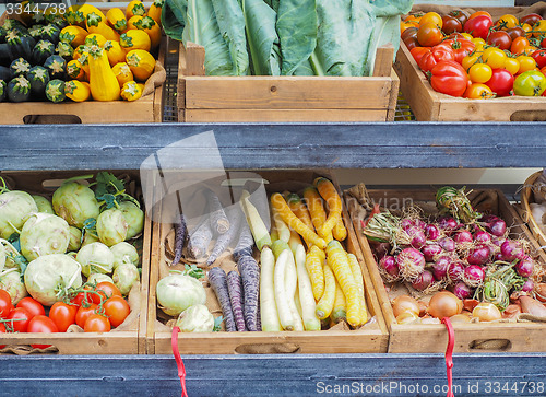 Image of Vegetables store