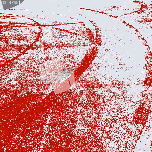 Image of Background with traces of tires. illustration.