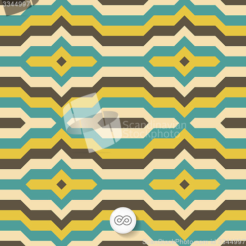 Image of Seamless geometric background. Mosaic. 