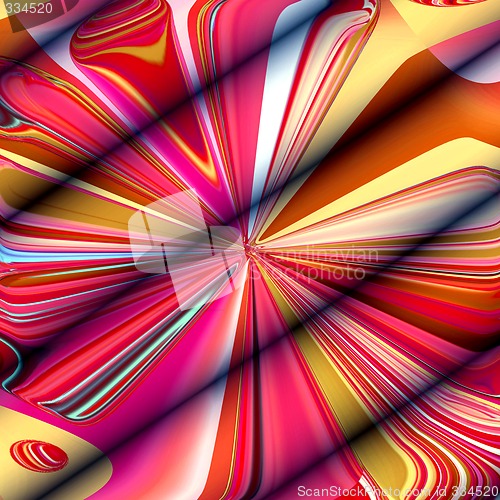 Image of Abstract 3d background