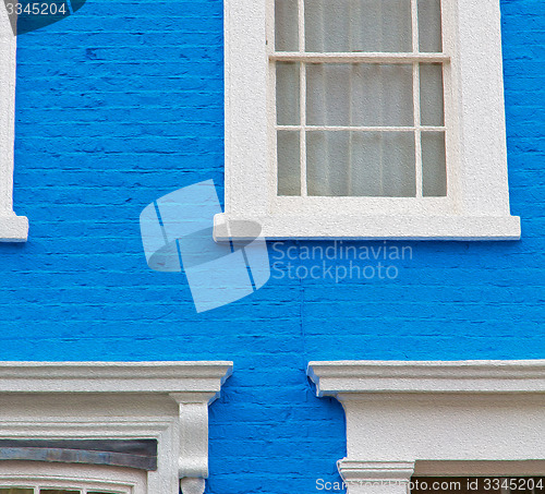 Image of notting hill in london england old suburban and antique     wall