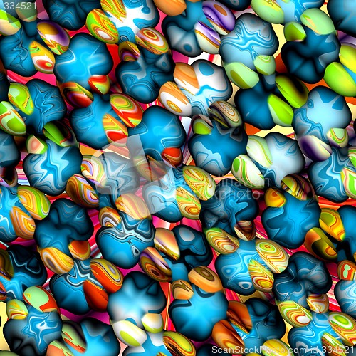 Image of Abstract 3d background
