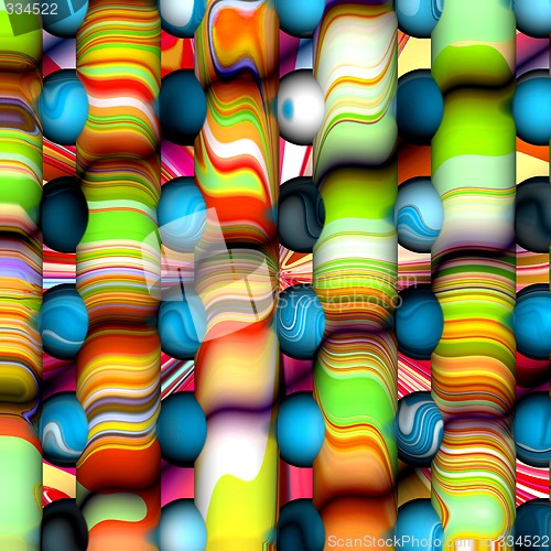 Image of Abstract 3d background