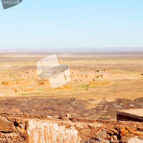 Image of sahara africa in morocco the old blur