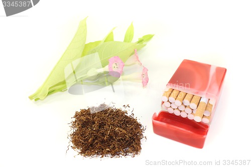 Image of Tobacco with cigarettes