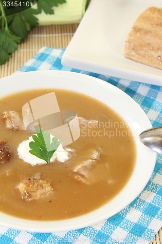 Image of fresh delicious Duck soup