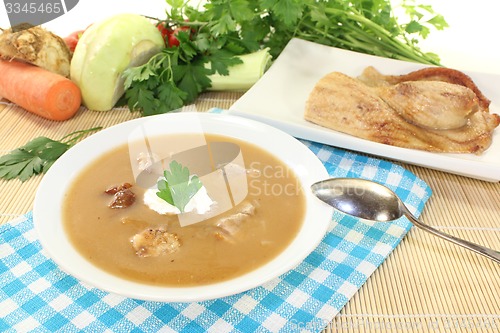 Image of fresh Duck soup