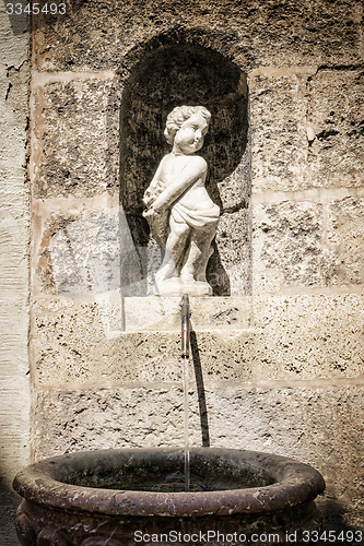 Image of Small fountain in Landsberg