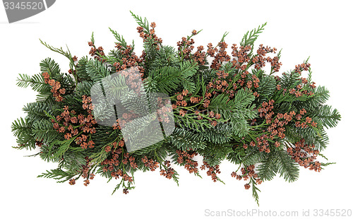 Image of Winter Greenery Display