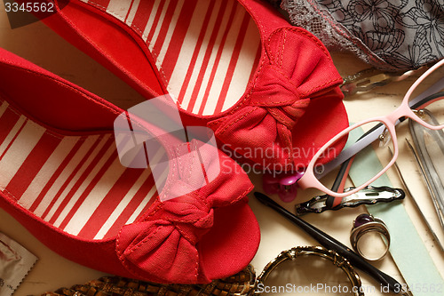 Image of Red Bow Wedges