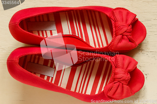 Image of Red Bow Wedges