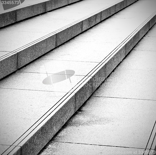 Image of in london old steps and marble ancien line 