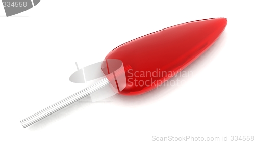 Image of red lollipop