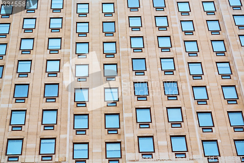 Image of windows in   home and office   skyscraper  building