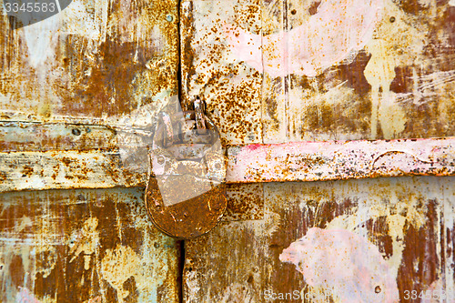 Image of morocco knocker in africa the old red
