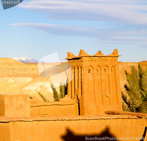 Image of africa in morocco the old contruction and the historical village