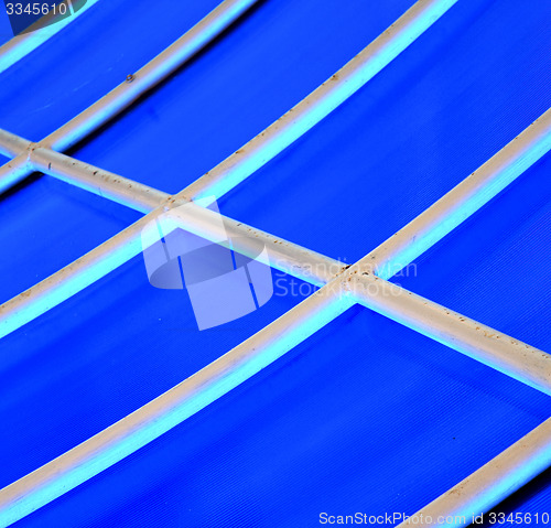 Image of plastic abstract in asia     roof lomprayah  bay   in thailand  