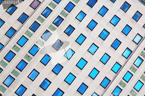 Image of windows in the city of london home and office   skyscraper  buil